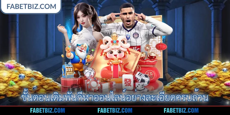 ขั้นตอนเดิมพันกีฬาออนไลน์อย่างละเอียดครบถ้วน