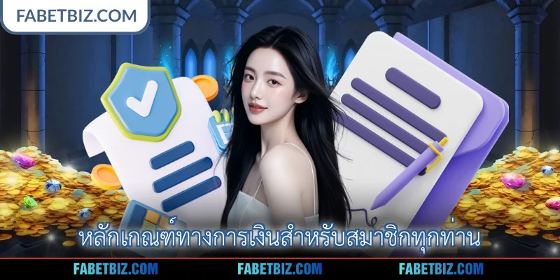 หลักเกณฑ์ทางการเงินสำหรับสมาชิกทุกท่าน