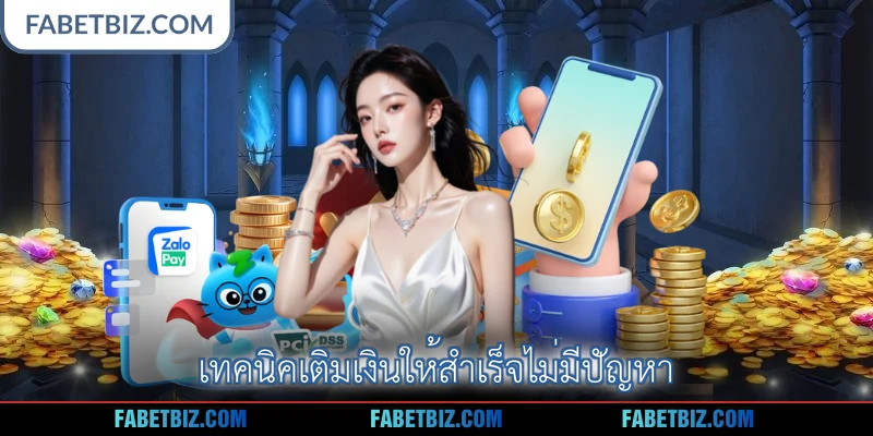 เทคนิคเติมเงินให้สำเร็จไม่มีปัญหา