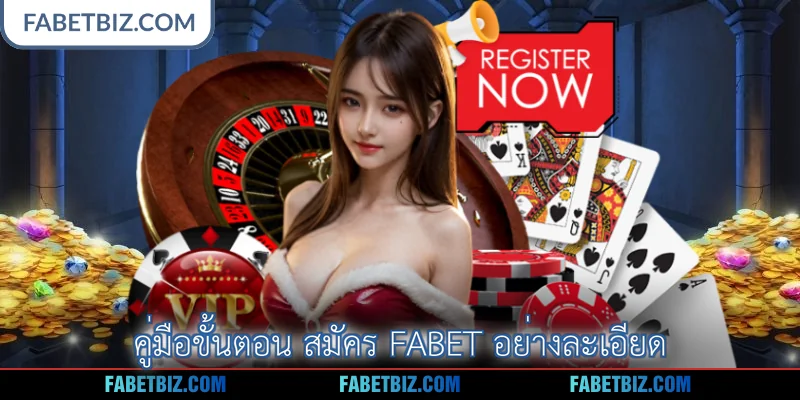คู่มือขั้นตอน สมัคร Fabet อย่างละเอียด
