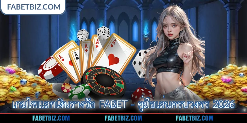 เกมไพ่แลกเงินรางวัล Fabet - คู่มือเล่นครบวงจร 2026
