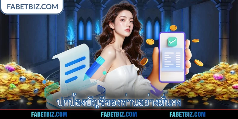 ปกป้องบัญชีของท่านอย่างมั่นคง
